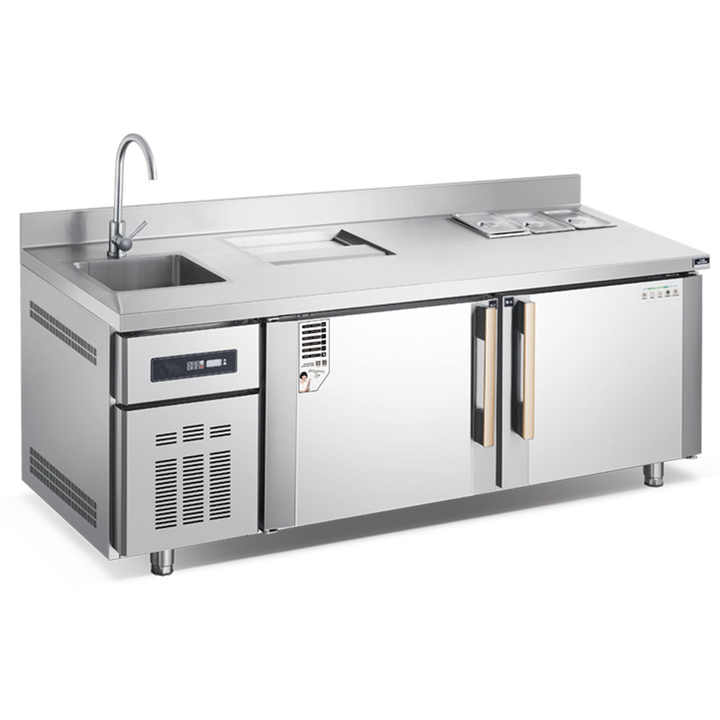 Milk Tea Shop Workbench Freeze